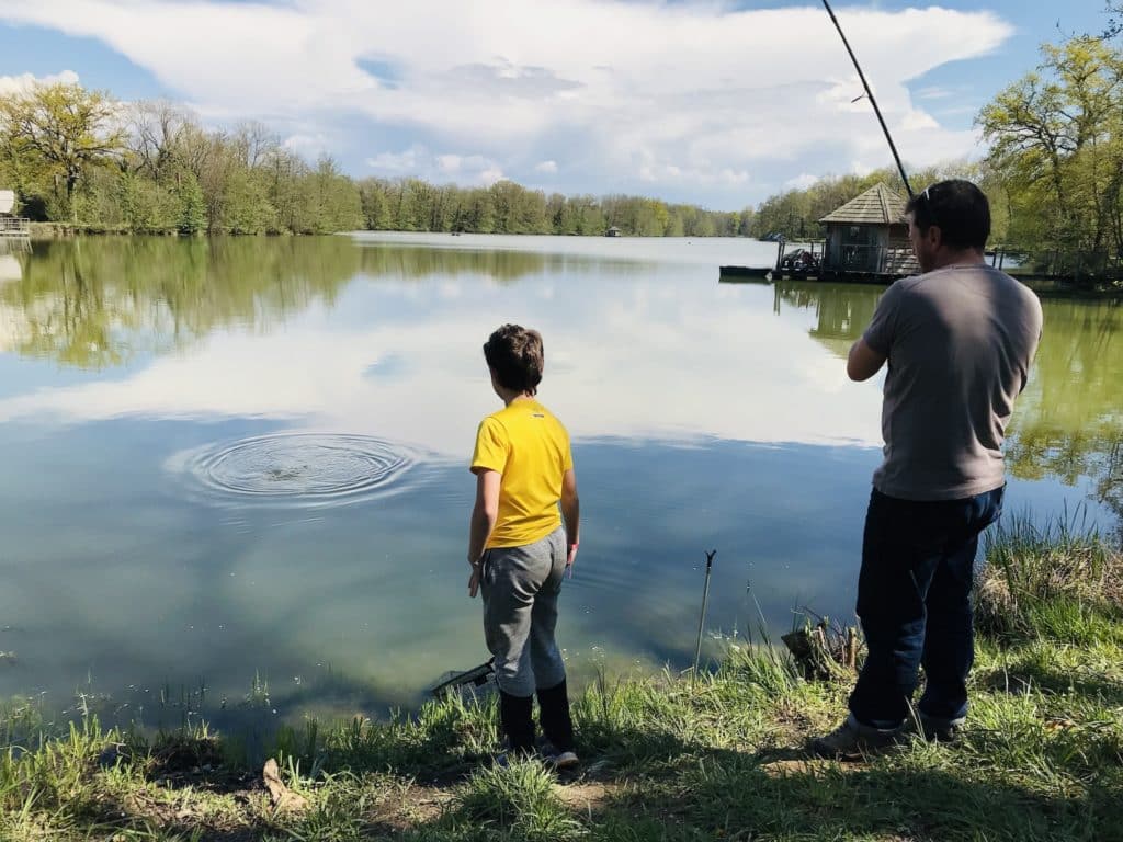 Peche en Dombes Domaine de la Dombes