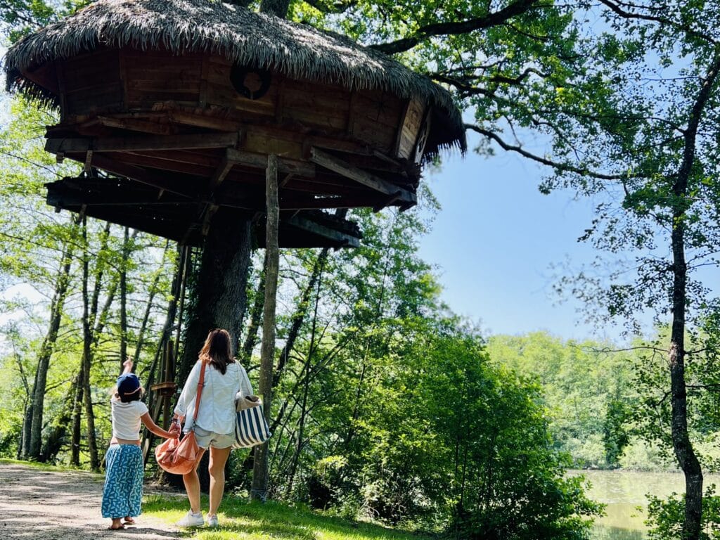 séjour cabane famille rhone alpes