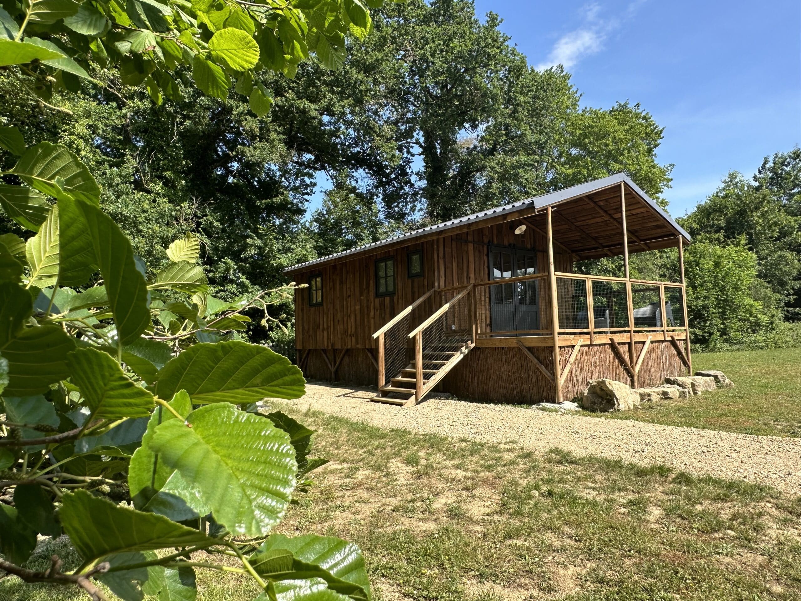 Massage area for a wellness moment at the Domaine de la Dombes