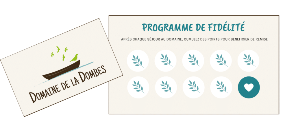 programme fidélité Domaine de la Dombes